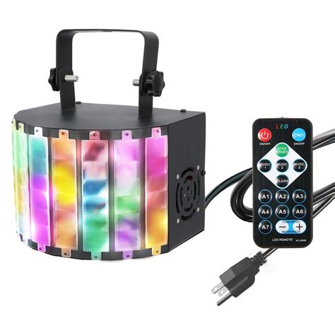 9 Colors Sound Activated Stage Lights