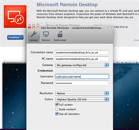Select allow to confirm that you are granting the chrome remote desktop app access to several settings and features. Microsoft Remote Desktop for Mac FREE Download ...