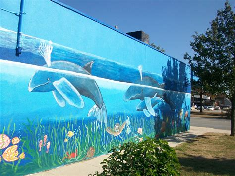 Ocean Themed Mural Illuminates Salisbury Herald Community Newspapers