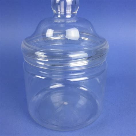 Clear Round Pet Jar Ml Mm Neck Petr C Bristol Plastic Containers Plastic Bottles
