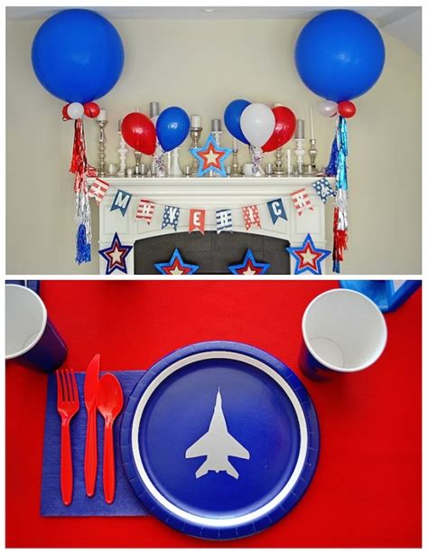 Karas Party Ideas Top Gun Themed Birthday Party