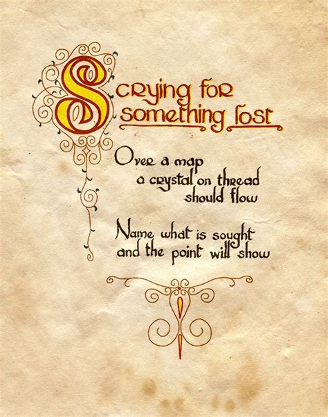 Scrying For Something Lost By Charmed Bos On Deviantart Charmed Book