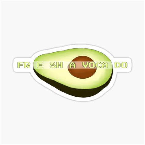 Fresh Avocado Vine Meme Sticker For Sale By Gretka Redbubble