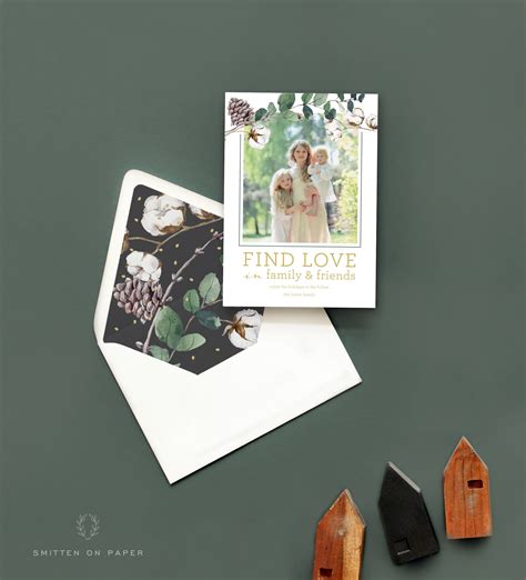 Custom holiday cards from Smitten on Paper | Custom holiday card, Holiday card sample, Holiday ...