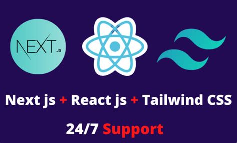 Develop React Js Next Js Web App With Tailwind Css By Sauravkumar476 Fiverr