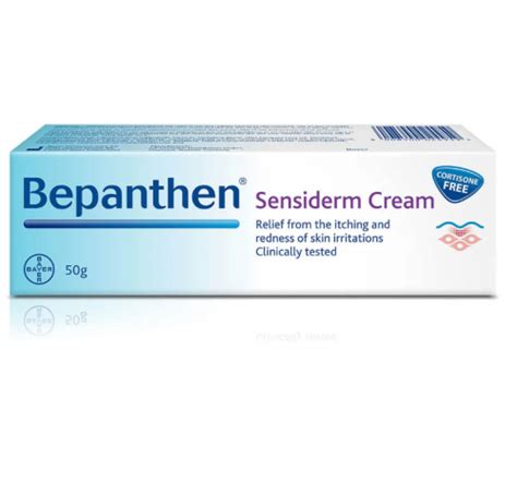 Bepanthen Sensiderm Cream Relieve Itch And Redness 50g Treatab