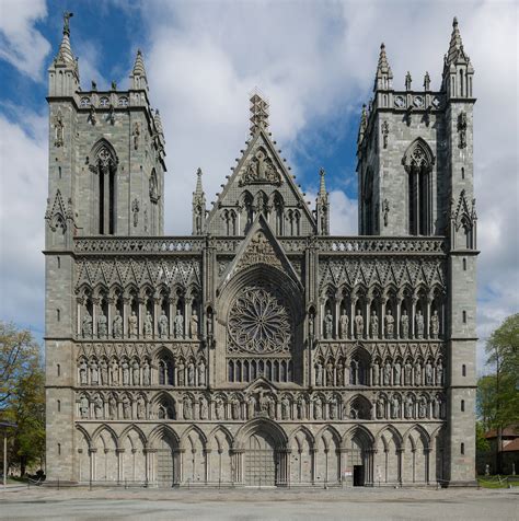 Nidaros Cathedral, Trondheim, Sor-Trondelag, Norway - Heroes Of Adventure