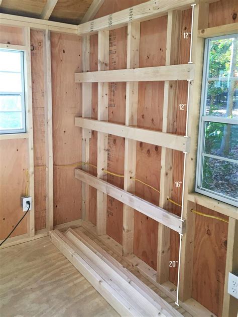 30+ Shelves For A Shed – ZYHOMY