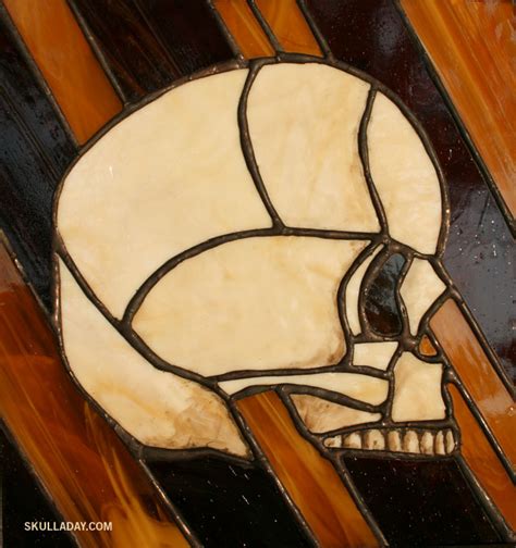 Flashback Friday 126 Stained Glass Skull