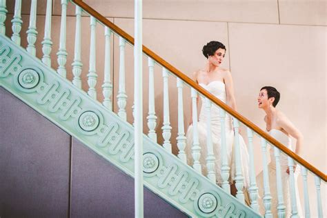 gorgeous lesbian wedding in boston