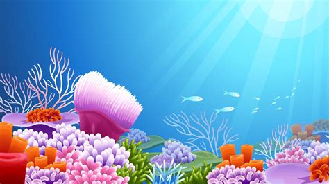 Aquarium Background Wallpaper For Computer Free Under The Sea