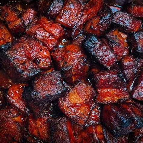 Smoked Pork Belly Burnt Ends Theonlinegrill Com