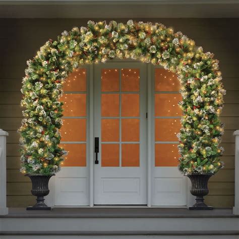 Special Value The Lighted Double Door Archway Hammacher Schlemmer