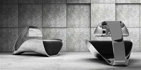 Exquisite Futuristic Chair Inspired By A Swan Sleeping Digsdigs