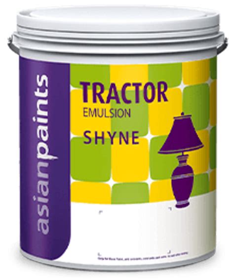 Asian Paints Tractor Emulsion Shyne Emulsion Paint 10 Ltr At Rs 3600