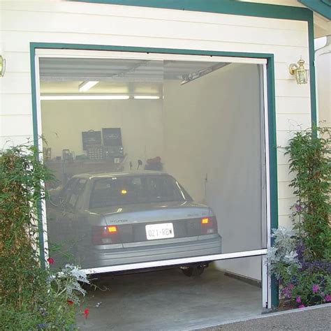 Larson Escape 8 Ft X 8 Ft Retractable Single Garage Door Screen Lowes