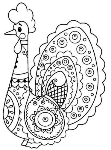 Turkey Mandala Coloring Page Turkau