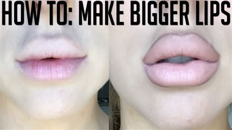 How To Make Your Lips Bigger Chrisspy Youtube