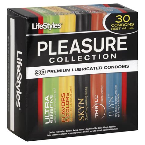 LifeStyles Pleasure Collection, 20 Condoms