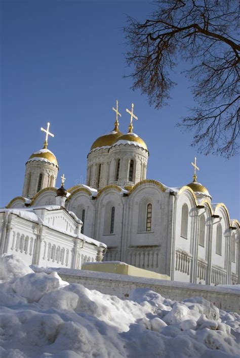 Assumption Cathedral In Vladimir Russia Stock Photo Image Of Famous