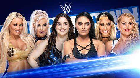 Smackdown Womens Championship Opportunity On The Line In Six Pack Challenge Match Wwe