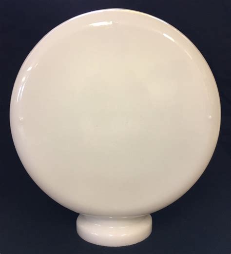 Plain White 8 Mini Glass Globe Pergl