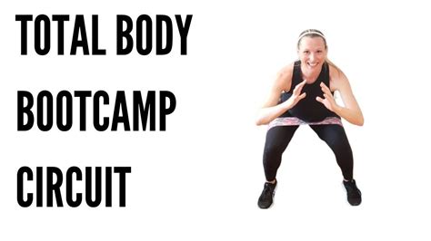 Bootcamp Circuit Total Body Workout Cardio Strength And Core Youtube