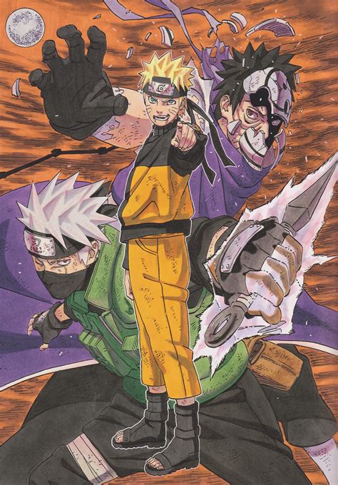 Naruto Artbook Naruto Shippuden Anime Naruto Naruto Kakashi