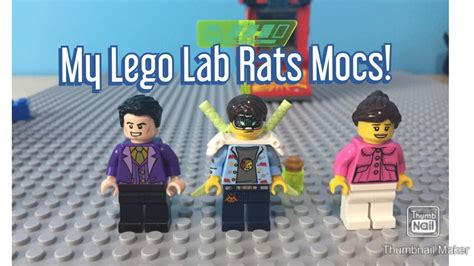 My Lego Lab Rats Mocs Youtube