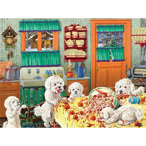 550 piece puzzles wide selection of 500 and 550 piece jigsaw puzzles by artists including howard robinson's selfies, jane wooster scott, thaneeya mcardle and many more. Dog Gone Good Pasta 500 Piece Jigsaw Puzzle | Buy Online