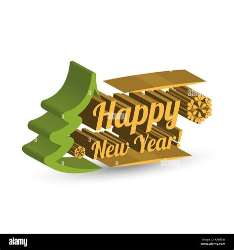 Happy New Year Sign Stock Vector Image And Art Alamy