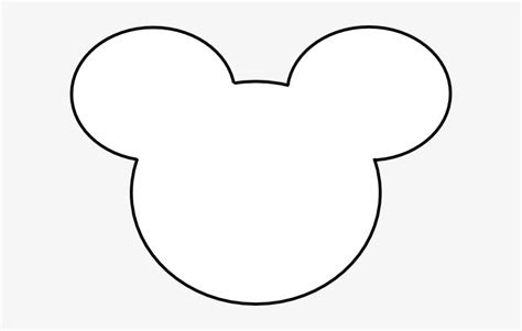 Outline Of Mickey Mouse