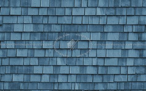 Wood Shingle Roof Texture Seamless 03796