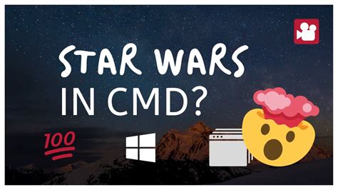 Watch Star Wars Movie In Cmd For Free Windows 10 Tips And Tricks