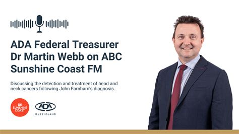 Ada Federal Treasurer Dr Martin Webb On Abc Sunshine Coast Fm