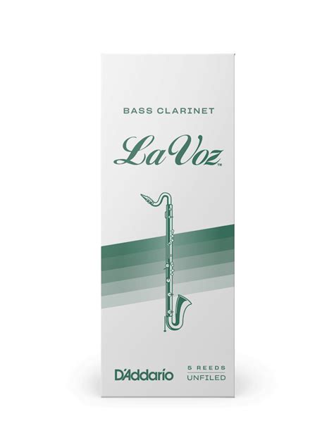 Lavoz Rec Md Bass Clarinet Reeds Medium Forte Music Tiffin And