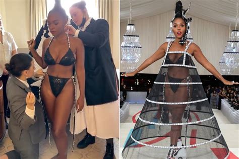 janelle monáe show the sparkly bikini under her dress at 2023 met gala