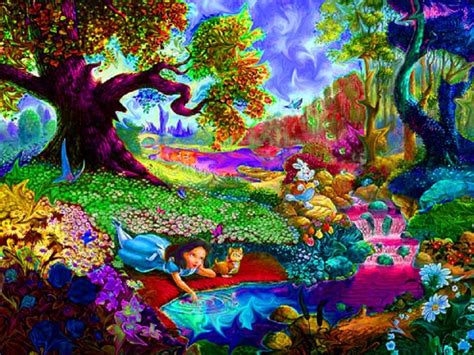 Alice In Wonderland Trippy Wallpapers Top Free Alice In Wonderland