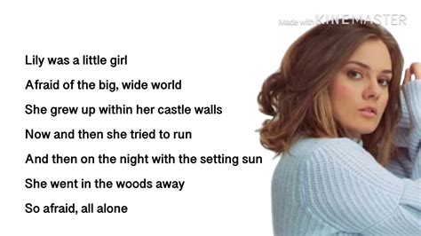 Lily Was A Little Girl Lyrics Youtube
