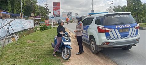 Hari Ke Ops Keselamatan Anoa Tindak Pengendara Tanpa Nomor Plat