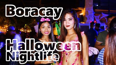 Boracay Nightlife Halloween Party Philippines Youtube