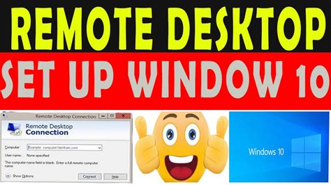 How To Set Up Remote Desktop Connection In Windows 10 Enable Remote