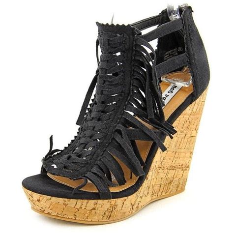 Not Rated Honey Buns Women Wedge Sandals Womens Sandals Wedges Black
