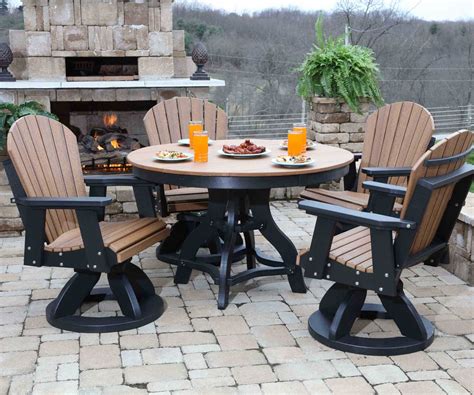 Round Patio Table Set Comfort Time Furniture