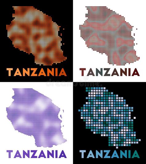 Tanzania Map Stock Vector Illustration Of Government 207948647