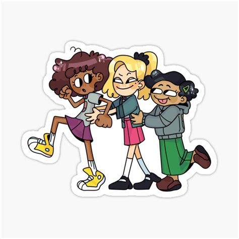 Calamity Trio Sticker For Sale By Kyoryus Redbubble