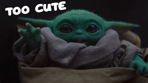 All Baby Yoda Scenes The Mandalorian Ep 1 8 Youtube
