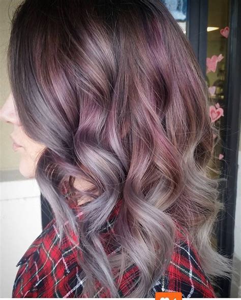 Hot On Beauty On Instagram “shades Of Silver And Berry Red By Hairby