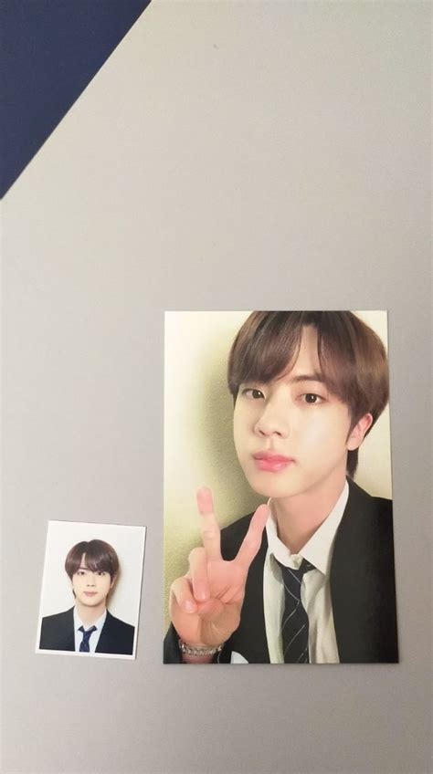 Bts Jin Photocard And Id Photo Membership Kit 2021 De Segunda Mano Por 8 Eur En Sant Carles De