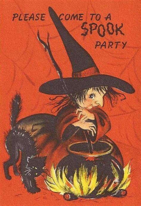 Vintage Halloween Party Invitation Vintage Halloween Images Vintage